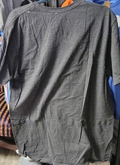 adidas Go-To Tee Men’s L Gray Graphic Logo Print Short Sleeve Crew Neck T-Shirt