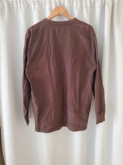 Dickies Performance Long Sleeve Pocket Brown Workwear Pullover Shirt Men’s XL