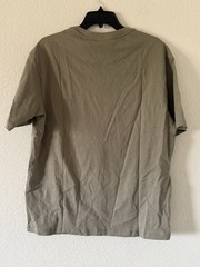Kenneth Cole Small 100% Cotton Fatigue Green Knit Pocket Spring T-Shirt NWT $49