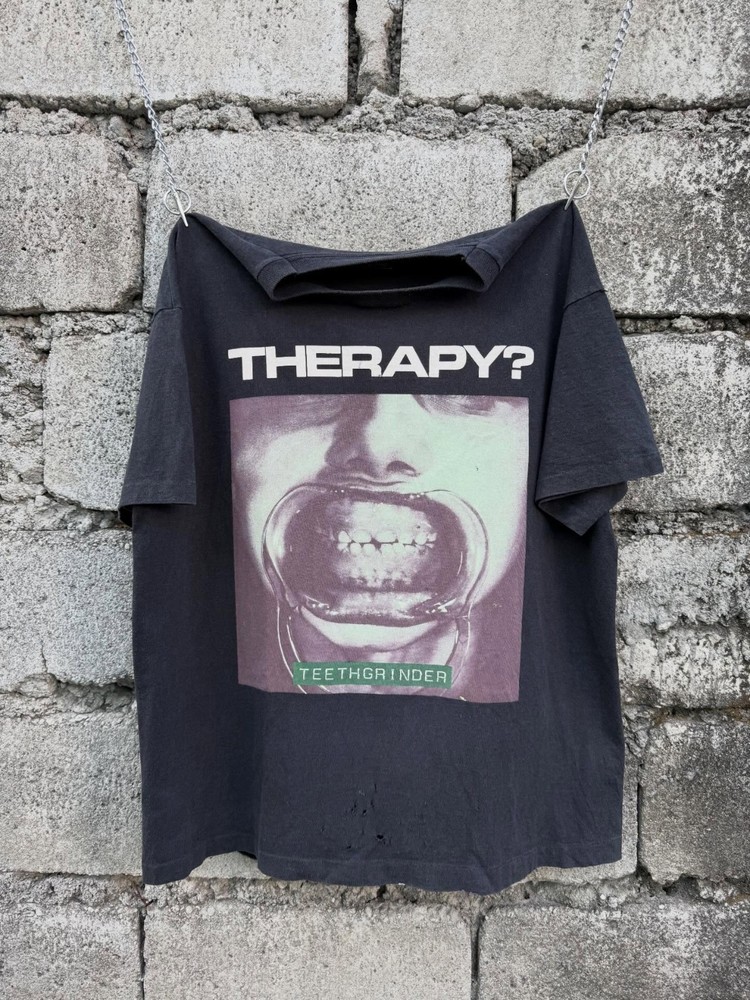 Vintage 1993 Therapy “Teethgrinder” T-shirt