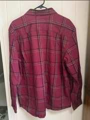 Carhartt Men’s Large Plaid Button-up Shirt Loose Fit Brand New