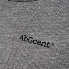 AbScent Hunting Shirt Mens XL Gray Long Sleeve Mock Neck Made USA Ace Sportswear