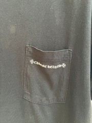 Chrome Hearts Back Spine Pocket TeePocket Tee Size XL
