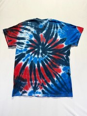 Colortone T Shirt Mens M Multicolor Tie Dye Graphic Welcome To Big Bootie Land