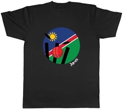 Personalised Cricket Namibia Sports Mens Unisex T-Shirt Tee Gift