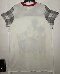 Disney Mickey Unlimited Vintage 90’s Long White Sleep Shirt Nightshirt