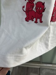Vintage 1990s Devil Sex Funny Graphic Fashion Victim T Shirt Rare XL Extra Large