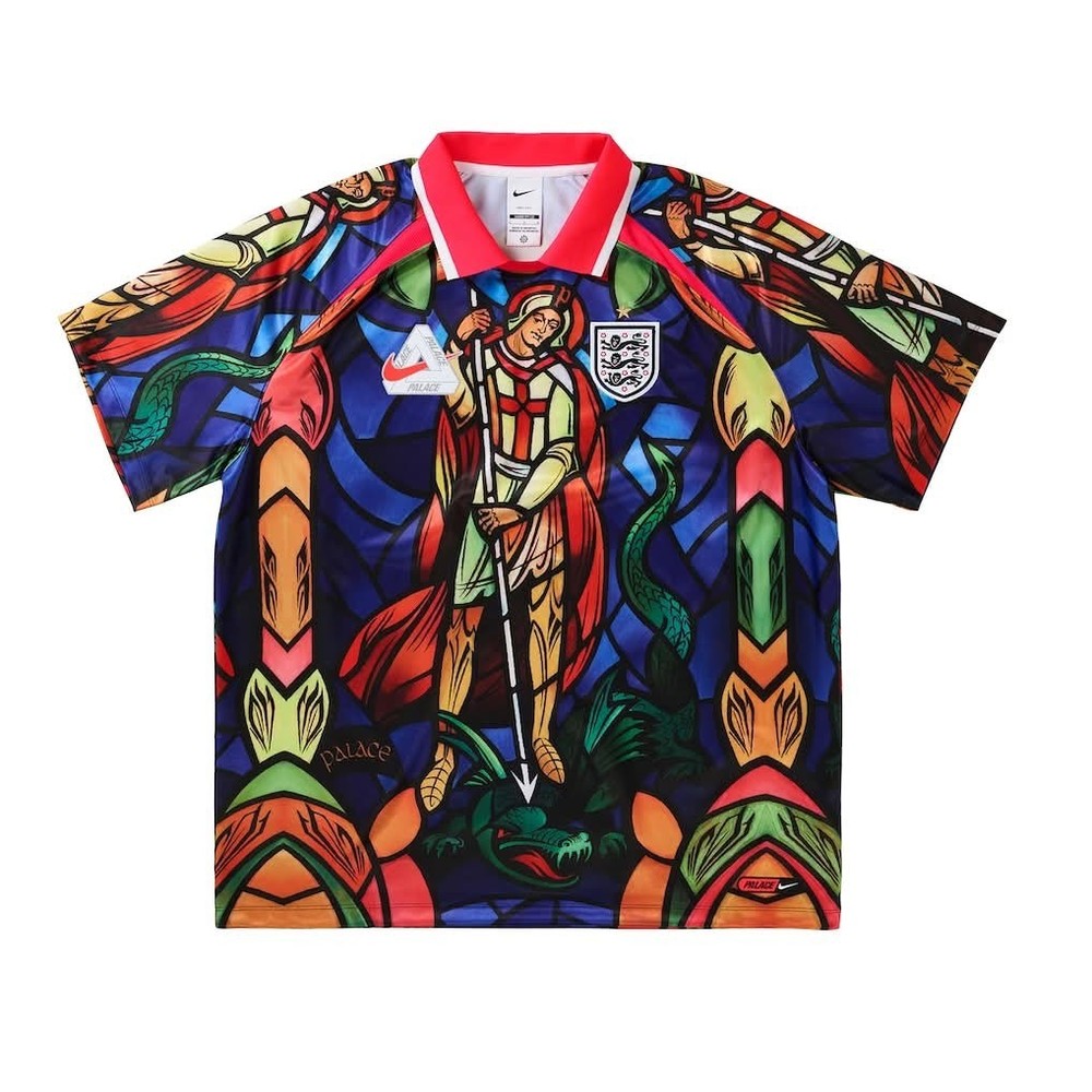Palace x Nike England Dri-FIT Football Jersey Bright Crimson – MEDIUM *PRESALE*