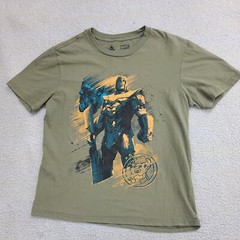Marvel Avengers Shirt Mens Medium Green Thanos Ironman Captain America T Shirt