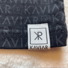 Kaviar Oak and Marble Private Label Black T-Shirt Size Large