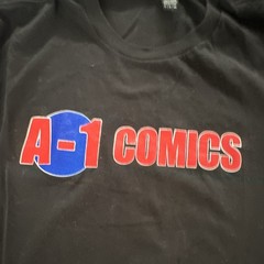District Men’s XL Black Comics Graphic Logo Crew Neck Short Sleeve Cotton Tee