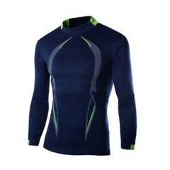 Mens Rash Guard Shirts Quick Dry Swim Shirts UV Protection Long Sleeve T-Shirts