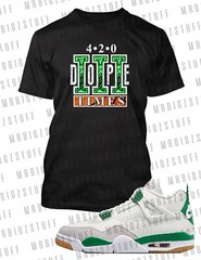 Men’s 420 Dope Times Graphic Tee Shirt Match J4 Pine Big Tall Pro Club Shaka