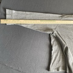 The Foundry Supply Co Men’s Henley 4XL Gray Waffle Knit 100% Cotton Long Sleeve
