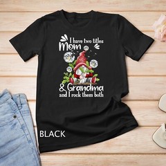 I have two titles MOM and grandma Dandelion Gnome mother day Unisex T-shirt
