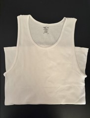 Jockey Tank Top Men’s Size 2XL ( 50-52 ) 1 pc White Ribbed Knit