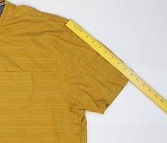 Free Planet Shirt Mens 4X Yellow Henley Organic Cotton Pocket Sustainable