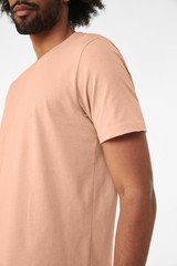 Bella Canvas Unisex Heather CVC Short Sleeve T-shirt 3001CVC – Crew Neck Tee (A)