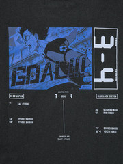 Blue Lock UT Graphic T-Shirt U-20 Japan vs Blue Lock Eleven Anime Black NEW 2026