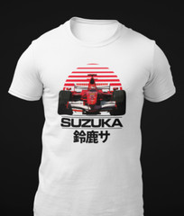 Suzuka Japan Schumacher F1 Short-Sleeve Unisex T-Shirt