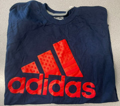 Adidas Collegiate Navy The Go To Tee Size M New