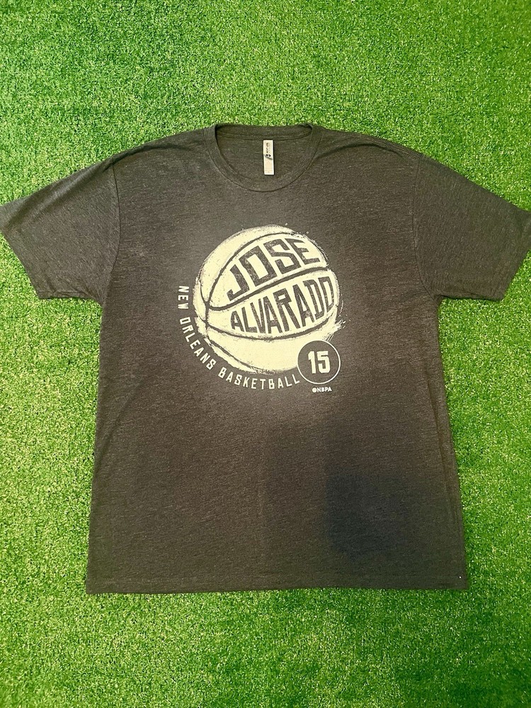 Jose Alvarado Men’s Premium 500 LEVEL T-Shirt – Size XL New Orleans Basketball