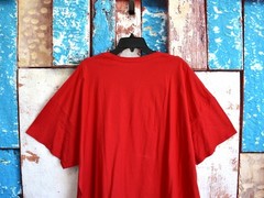 Men’s Fruit of the Loom Platinum 20 UPF Crew Neck T-Shirt 4XLARGE True Red NEW