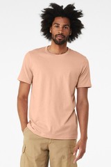 Bella Canvas Unisex Heather CVC Short Sleeve T-shirt 3001CVC – Crew Neck Tee (A)