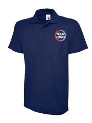 Custom Embroidered Polo Shirt Uneek UC101 Personalised Workwear Poloshirt T