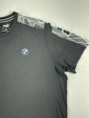 Puma BMW Motorsport T-Shirt XL Black Racing Logo Tee Men’s Streetwear