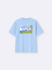 Kirby Nintendo Graphic T-Shirt (Size L) GU Japan