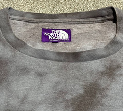 The North Face Purple Label nanamica Pocket T-Shirt Tie Dye Gray XL NT3207N