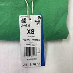 Adidas Originals Trefoil Ess Tee Energy Green T-Shirt JN0235 Men’s Size XS