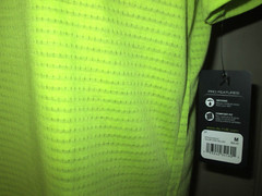 Alive Men’s Sz M-Active Wicking-Comfort Fit-Short Sleeve Shirt-NWT-acid yellow