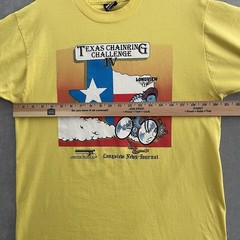 VTG Texas Chainring Challenge IV Cycling Shirt Single Stitch Men’s L 90’s USA