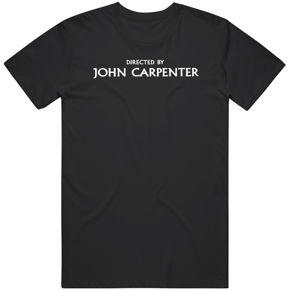 Directed By John Carpenter Movie Fan v2 T Shirt