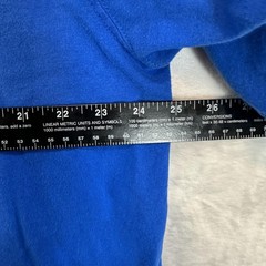 Vintage Pluma Shirt Mens XL Blue Heavyweight Cotton Crewneck Solid Blank Tee 90s