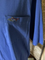 Greg Norman Men’s Short Sleeve T-Shirt Blue, Size XL/TG NWOT