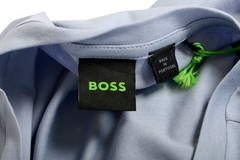 Hugo Boss Men’s “Tee 3_99” Blue Logo Print Short Sleeve T-Shirt US 2XL IT 56