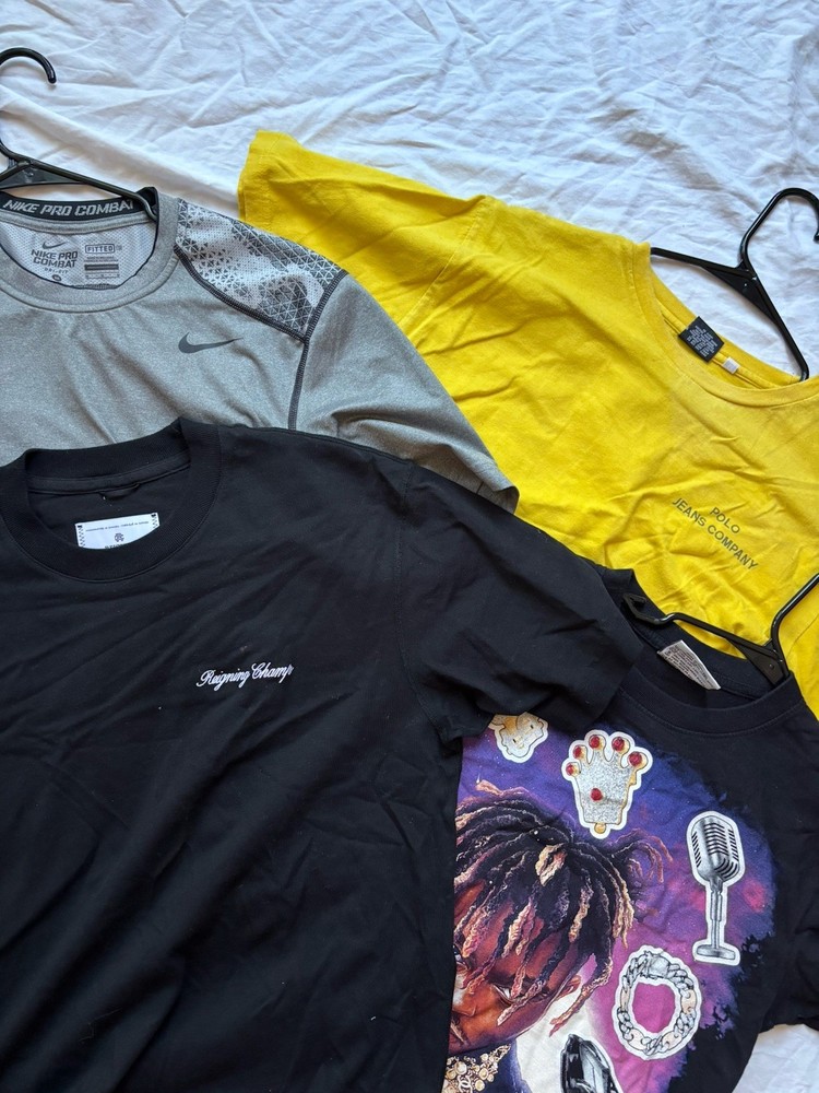 T-Shirt Bundle | Nike Pro Combat, Polo Jeans Co. & Y2K Graphic Tees
