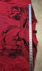 Y2K Karl Kani T Shirt Mens 3XL Red Eagles Graphic Print Short Sleeve Streetwear