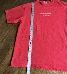 Shaka Wear Los Angeles Heavyweight T Shirt Men’s XL Red Short Sleeve Streetwear