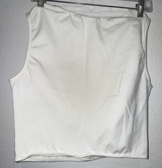 Vintage Bodymaster Crop Top Shirt Mens Large Bodybuilding Lifting Gym Beach
