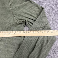 Tommy Bahama Shirt Mens 2XLT Green Long Sleeve V Neck Stretch Tee Big & Tall