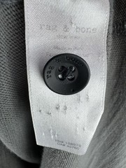 Rag and Bone Men’s Classic Flame Henley Shirt Size: Large
