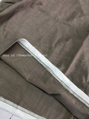 Mens Round Collar Long-Sleeved T-Shirts Cotton V-Neck Solid Color Casual Tops