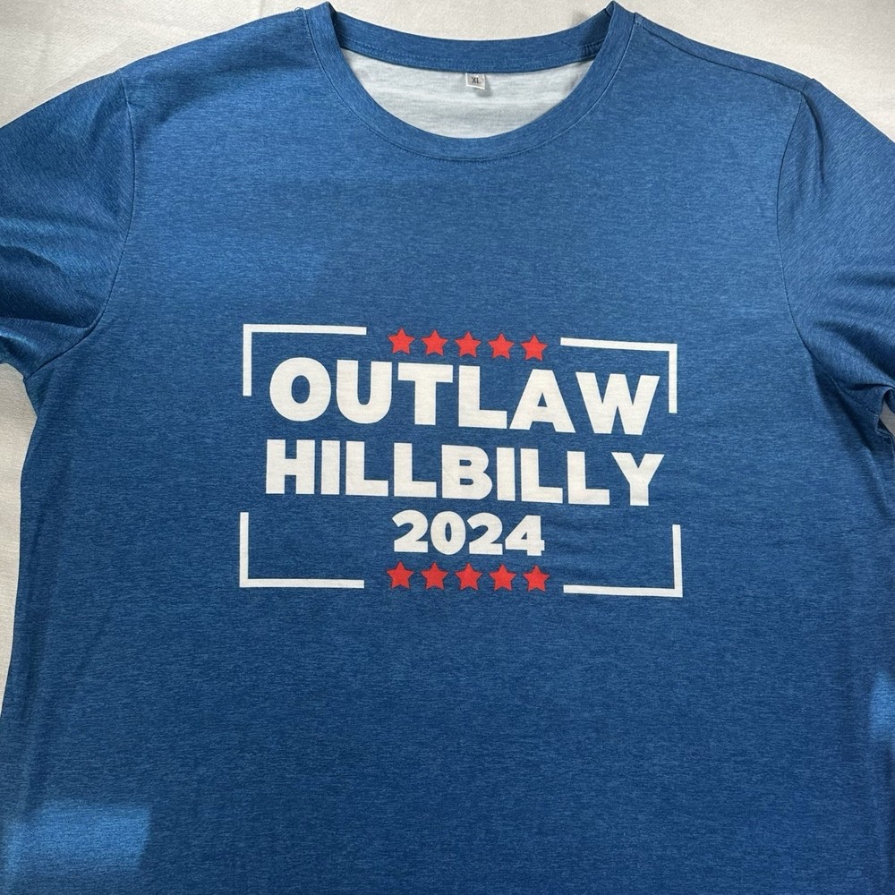Trump Vance 2024 Outlaw Hillbilly 2024 Unisex T-Shirt XL