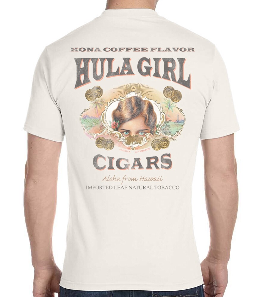 Men’s Hula Girl Cigars T-Shirt