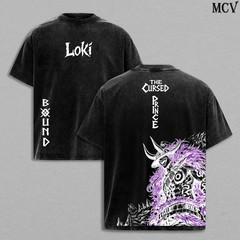 One Piecee Anime Elbaf Giant Prince Dark Anime Streetwear T-Shirt