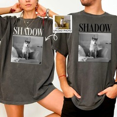 Personalized Pet Comfort Tee Custom Dog Cat Lover Shirt Gift Idea